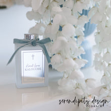 Load image into Gallery viewer, Frosted Holy Water Bottle Favours

