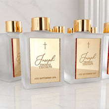 Load image into Gallery viewer, Frosted Holy Water Bottle Favours
