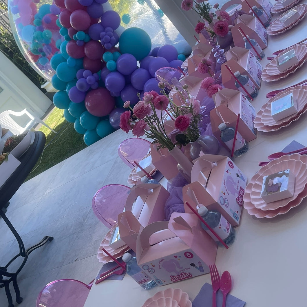 Barbie Spa Party Treat Favour Boxes