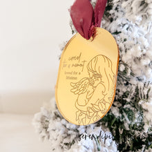 Load image into Gallery viewer, Baby Loss Memorial Ornament | Carried for a moment
