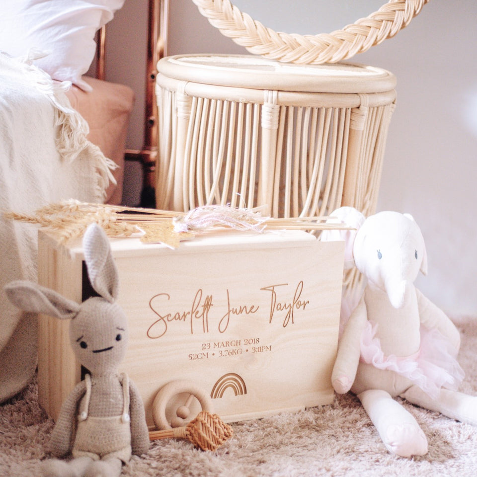 Personalised Wooden Keepsake Boxes