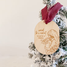 Load image into Gallery viewer, Baby Loss Memorial Ornament | Carried for a moment
