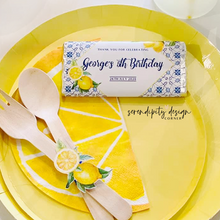 Load image into Gallery viewer, Lemon Italian Capri Chocolate Wrappers

