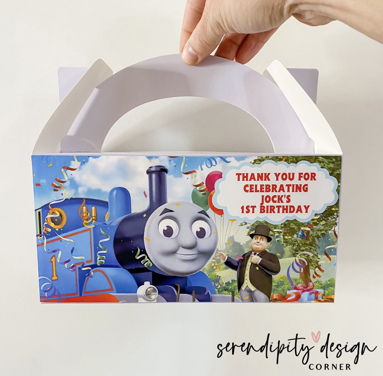 Thomas The Tank Engine Party Treat Favour Boxes – Serendipity Design Corner
