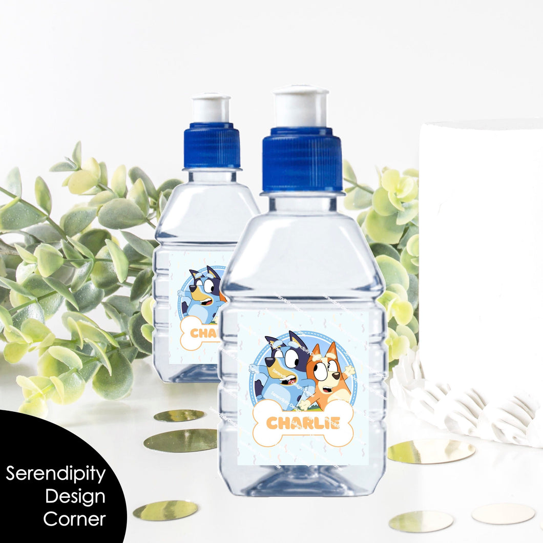 Bluey Pop Top Label Stickers
