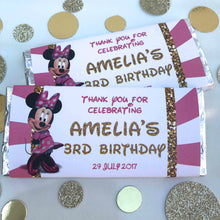 Load image into Gallery viewer, Minnie Mouse Pop Top Labels
