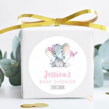 Load image into Gallery viewer, Elephant Baby Shower Stickers
