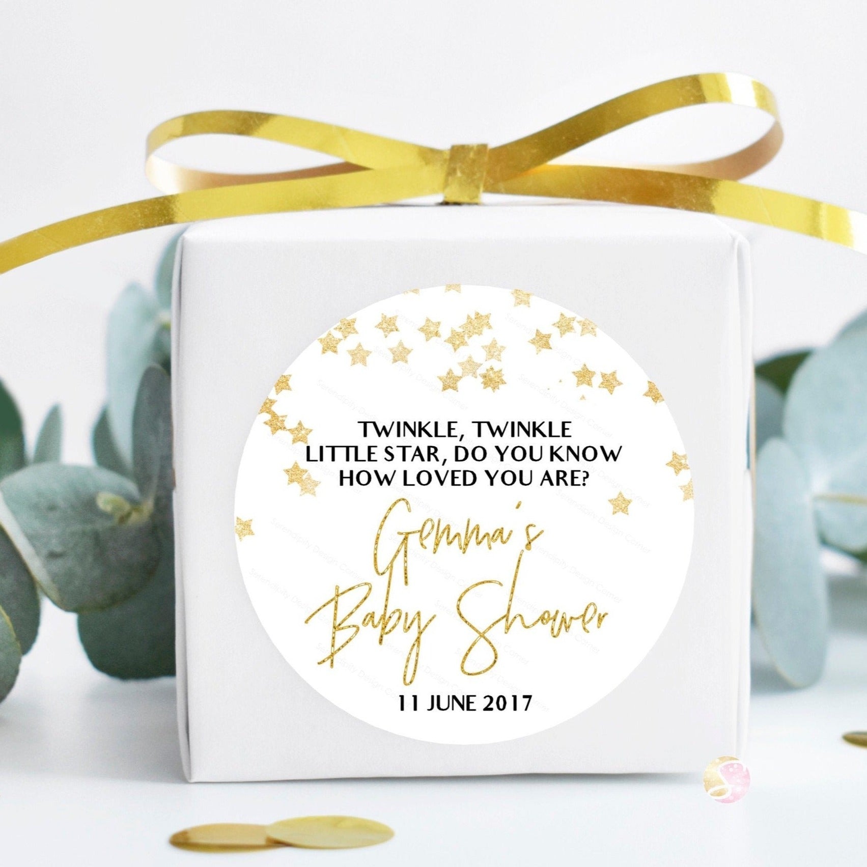 Personalised Twinkle Twinkle Little Star Stickers – Serendipity Design ...