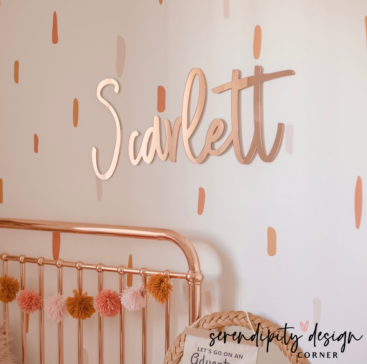 Script Name Sign – Serendipity Design Corner