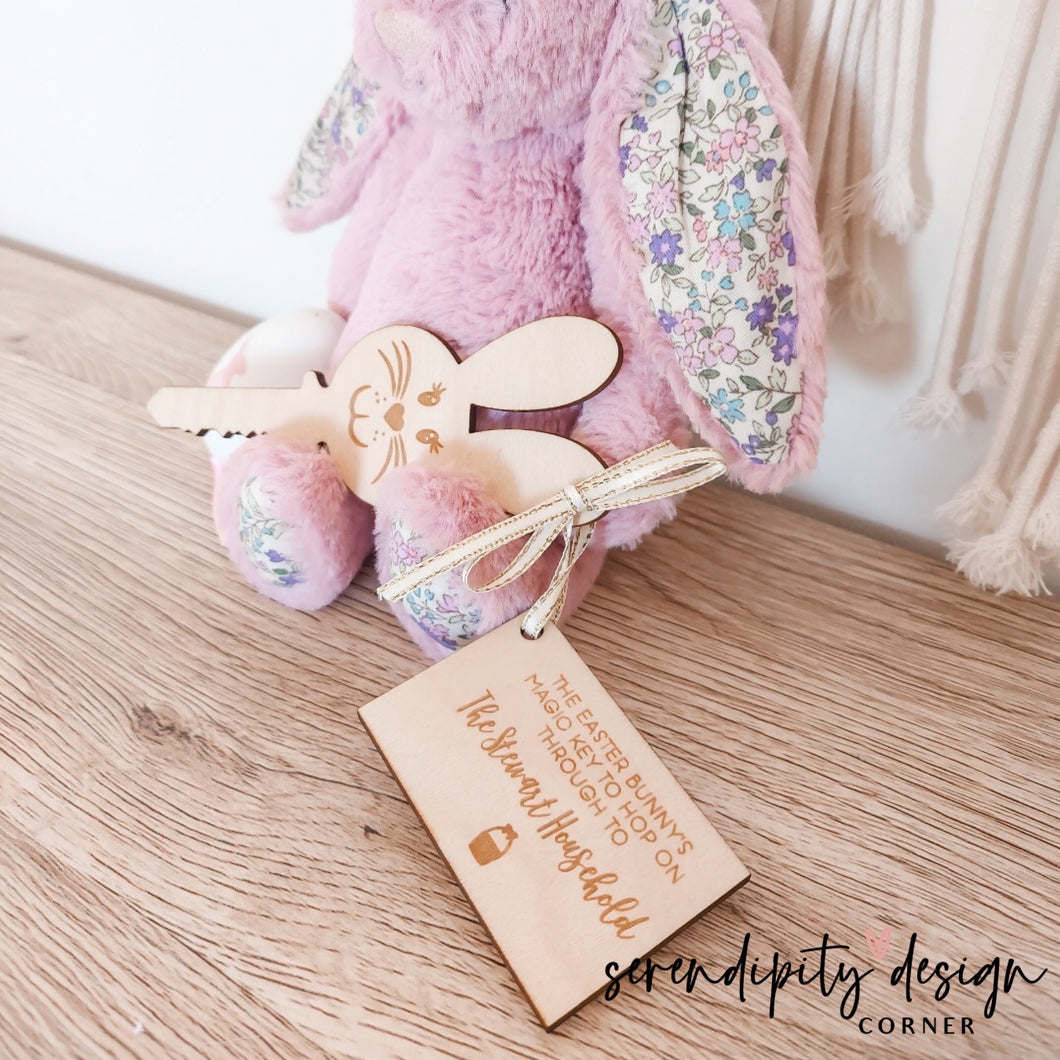 Personalised Easter Bunny Magic Key