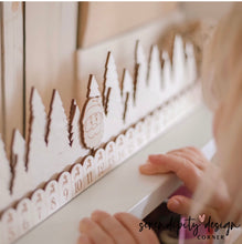 Load image into Gallery viewer, Christmas Countdown Calendar | Santa Countdown Calendar
