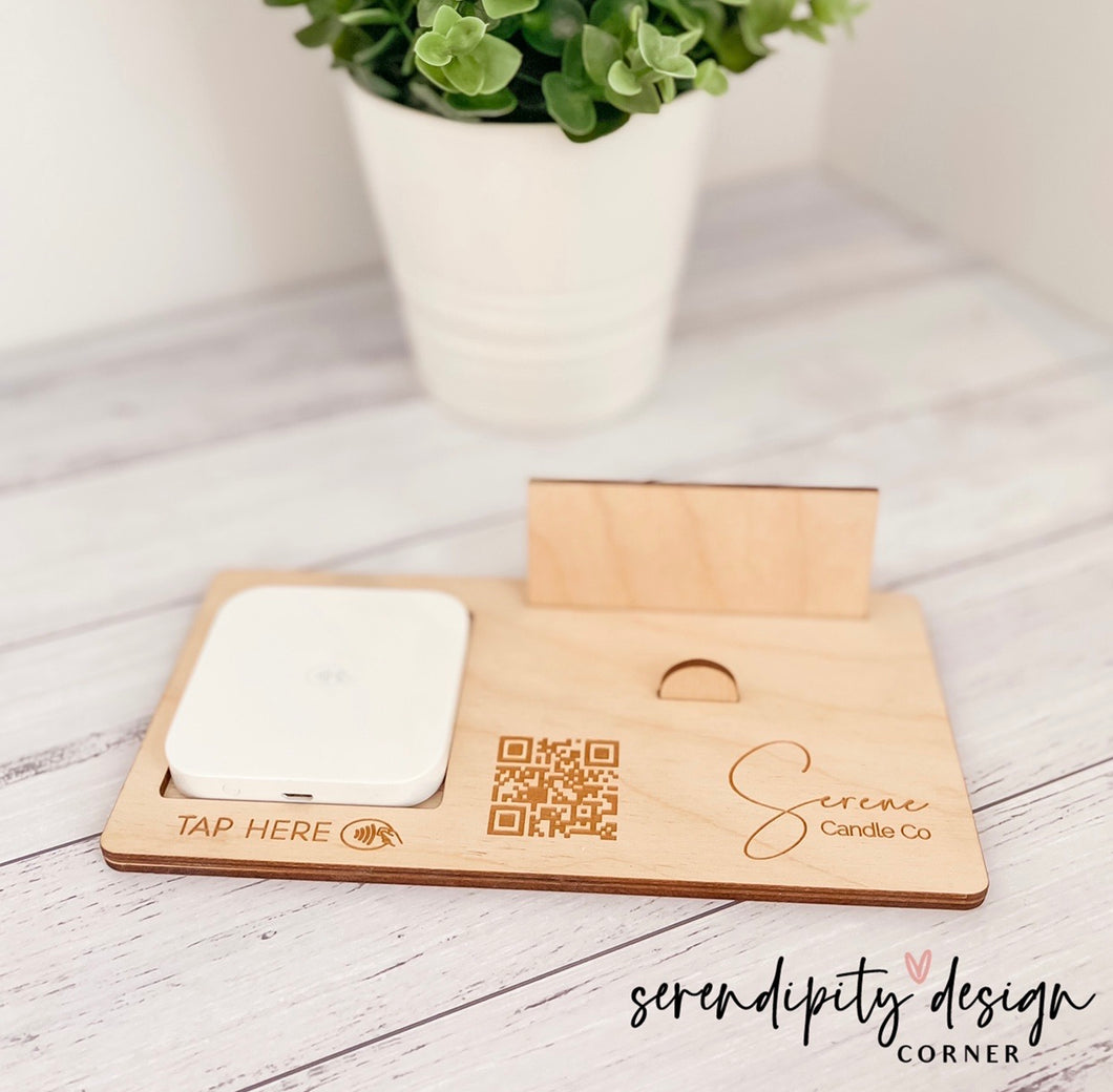 Business Square Reader Wood