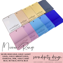 Load image into Gallery viewer, Personalised Floral Name Acrylic Plaque Tags
