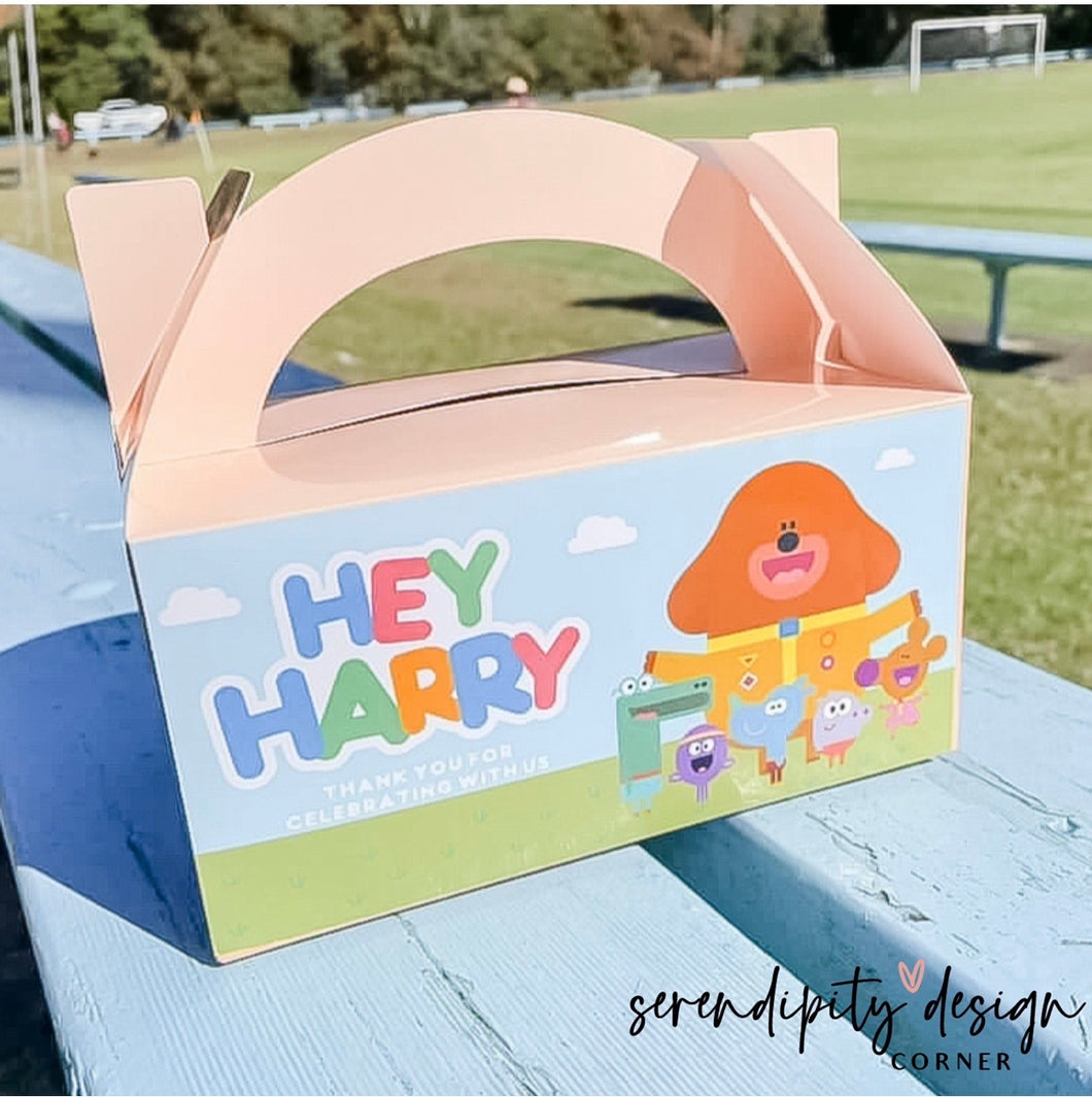 Hey Duggee Party Treat Favour Boxes