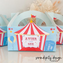Load image into Gallery viewer, Circus 3D Party Treat Favour Boxes
