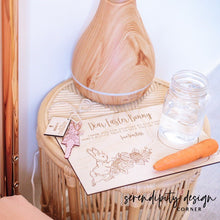 Load image into Gallery viewer, Personalised Easter Treat Board | Wooden Easter Treat Board
