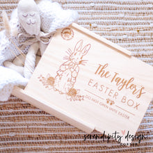 Load image into Gallery viewer, Personalised Easter Keepsake Box | Peter Rabbit Keepsake Box
